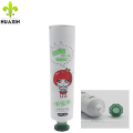 Paquete suave cosmético laminado aluminio del tubo de la crema de la mano 80g